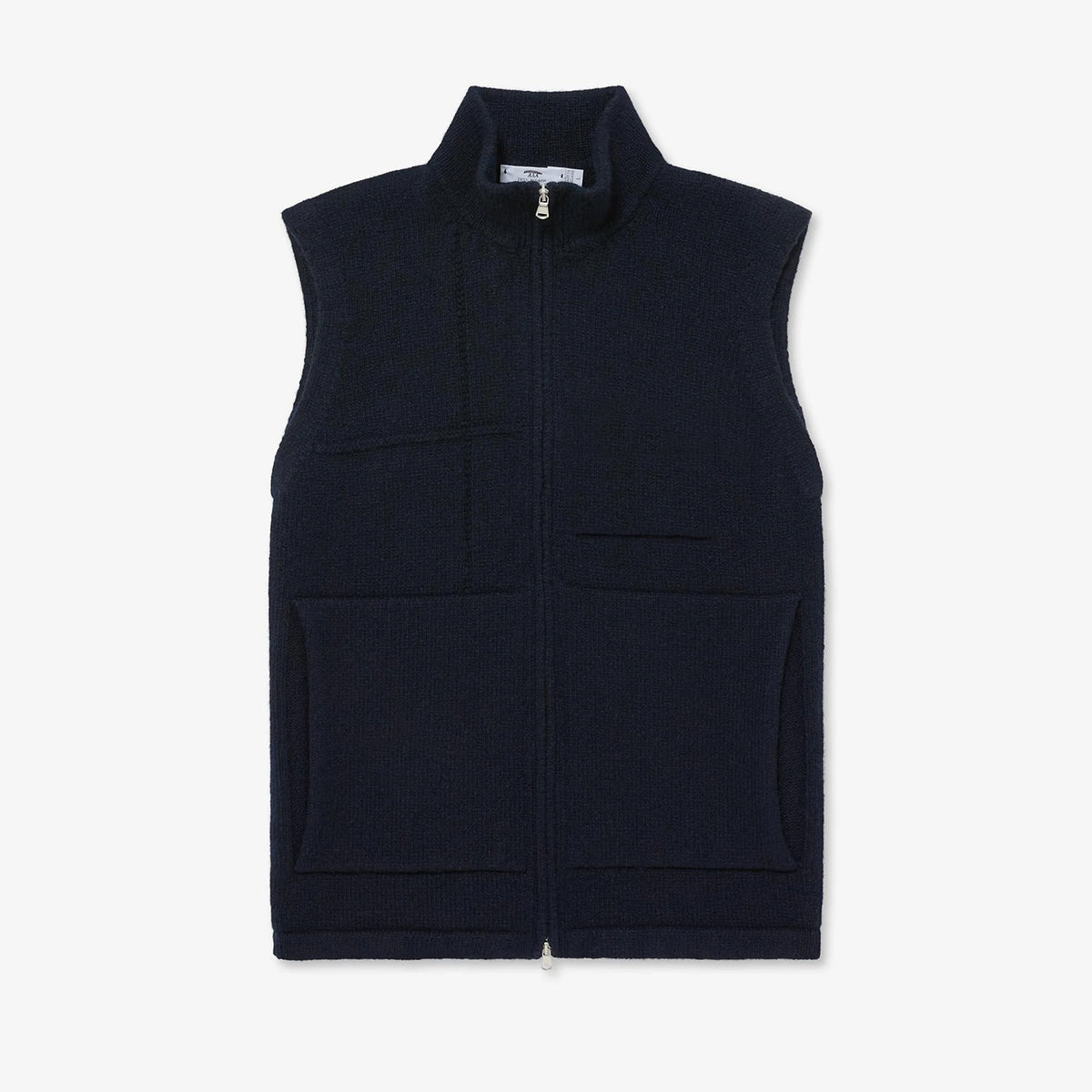 Cashmere Lifeline Zip Gilet