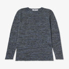 S1451 Inis Meáin Women's Linen Tunic Blue Marl